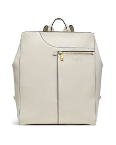 Pockets Icon Medium Ziptop Backpack in Chalk