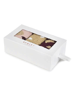 Metallic Heart 3-Pack Socks Gift Set Prairie Pink by Radley