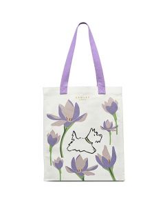 This White Spring Bulbs Medium Tote Bag is designed by Radley. 