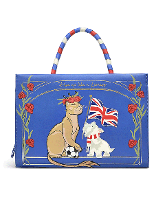 Radley London The World Cup Medium Multiway Bag In Blue Leather