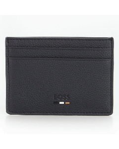 Ray Card Holder 4CC Navy Faux Leather