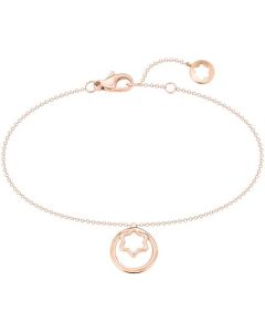 This Montblanc ladies bracelet comes in a rose gold.