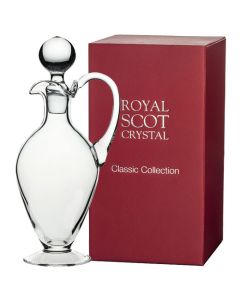 This Classic Collection 80cl Handled Wine Decanter has been designed by Royal Scot Crystal.