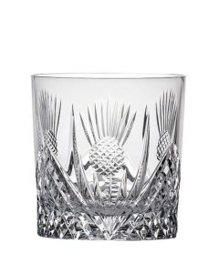 This Scottish Thistle 26cl Single Whisky Tumbler has been designed by Royal Scot Crystal. 