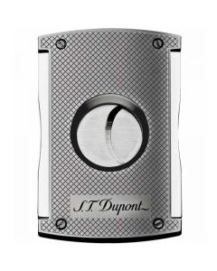 S.T. Dupont Cigar Cutter - Maxijet, Chrome Grid.