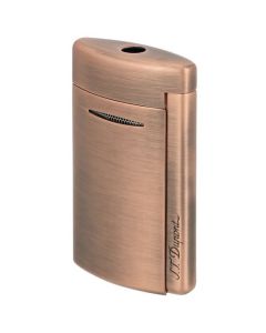 This is the S.T. Dupont Brushed Copper Minijet Lighter.