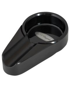 This Black Aluminium Ashtray is designed by S.T. Dupont Paris. 