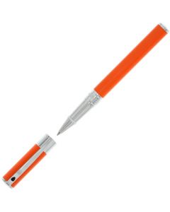 This is the S.T. Dupont Paris D-Initial Orange Rollerball Pen. 