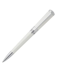 Liberte Ballpoint Pen - Pearl White and Palladium Trim by S.T. Dupont.