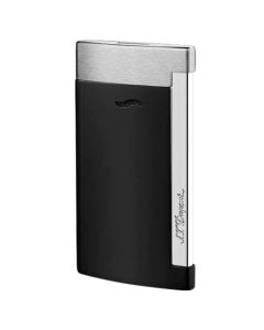 This is the S.T. Dupont Matt Black & Chrome  Slim 7 Lighter.