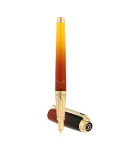 This Montecristo Le Crepuscule Line D Fountain Pen is designed by S.T. Dupont Paris. 