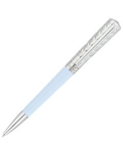 This Pastel Blue Spring Series Liberté Ballpoint Pen is made by S.T. Dupont Paris. 