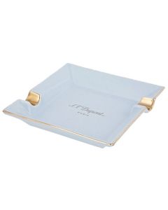 This Pastel Blue Spring Series Small Ashtray is designed by S.T. Dupont Paris. 