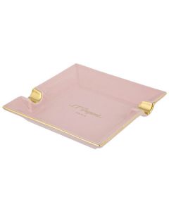 This Pastel Pink Spring Series Small Ashtray is designed by S.T. Dupont Paris. 