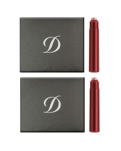 These Red Ink Cartridges are designed by S.T. Dupont Paris. 