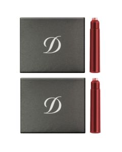 These Red Ink Cartridges are designed by S.T. Dupont Paris. 