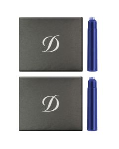 Royal Blue Ink Cartridges, designed by S.T. Dupont Paris. 