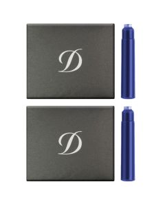 Royal Blue Ink Cartridges, designed by S.T. Dupont Paris. 