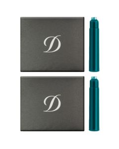 These Turquoise Ink Cartridges are designed by S.T. Dupont Paris.