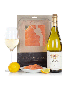 Salmon & Chablis Luxury Gift
