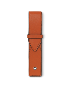 Montblanc's Meisterstück Selection Soft Spicy Orange Pen Pouch