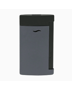 This Matte Black & Graphite Slim 7 Lighter by S. T. Dupont is made with a matte lacquer exterior. 