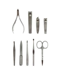 This Stainless Steel Luxury Nail Kit has been designed by Society Paris. 