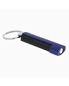 Matte Ocean Blue Cigar Cutter Keyring by S. T. Dupont