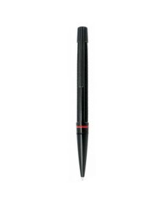 Dupont's Défi McLaren 50th Anniversary Ballpoint Pen is made with carbon fiber and brushed palladium trims to compliment.