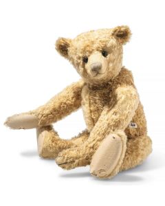 This is Bärle 43 PAB 1905 Vintage-Replica Teddy Bear by Steiff. 