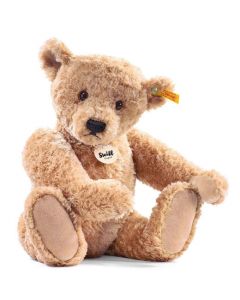 Elmar the Teddy bear has been created by Steiff. 