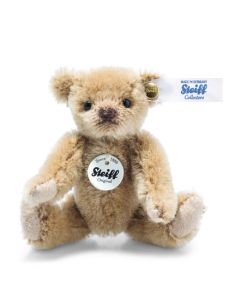 This Mini Light Brown Teddy Bear has been designed by Steiff.
