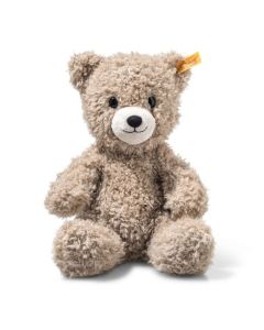 Steiff's Light at Night Caspar Soft Plush Teddy Bear has a fluffy light brown coat and a warm smile.