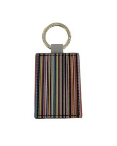 This Paul Smith keyring comes with a striped pattern on the front.