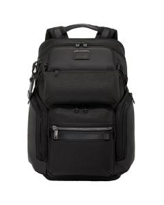 This Alpha Bravo Black Nomadic Backpack is designed by TUMI. 