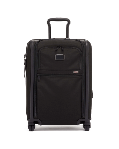 TUMI's Alpha 3 Continental Dual Access Carry-On in Black is great for short trips and long getaways. 