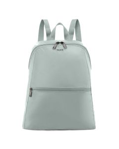 This Voyageur Mist Green Just In Case Backpack is made by TUMI. 