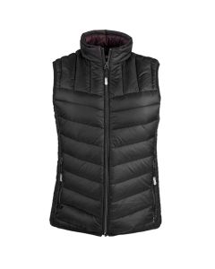 This TUMI PAX women's vest comes in black.