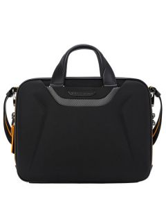 This McLaren Axel Slim Briefcase is designed by TUMI. 