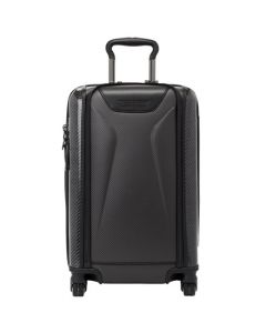 This McLaren Carbon Fibre Aero International Expandable 4 Wheel Carry-On is designed by TUMI. 