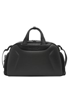 This McLaren Carbon Fibre Quantum Duffel Bag is designed by TUMI. 