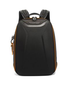 This is the McLaren Halo Backpack designed by TUMI. 