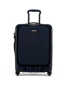 TUMI V4 Navy Europe International with Pocket Carry-On.