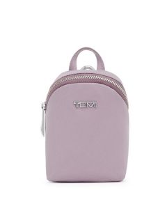 This Voyageur Lilac Charm Pouch is designed by TUMI. 