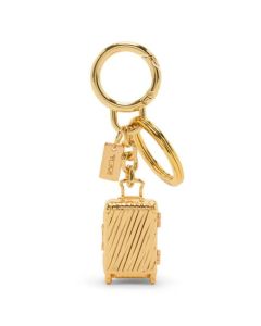19 Degree Gold Luggage Charm Key Fob