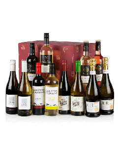 12 Wines in a Box by Wheelers Luxury Hampers