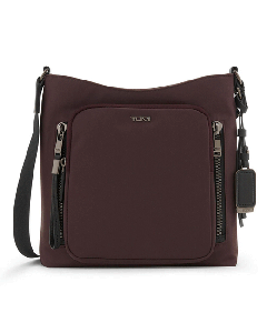 TUMI Voyageur Deep Plum Tyler Cross Body Bag