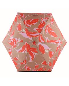 This Silt Floral Black & Green Compact Umbrella by Radley comes in a gorgeous floral print design with red and pink.