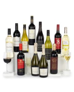 12 Wines in a Box by Wheelers Luxury Hampers