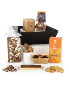Tea & Treats Hamper by Wheelers Luxury Hampers.